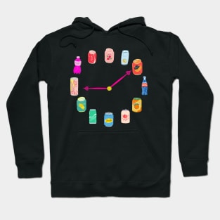 Soda Can Clock Hoodie